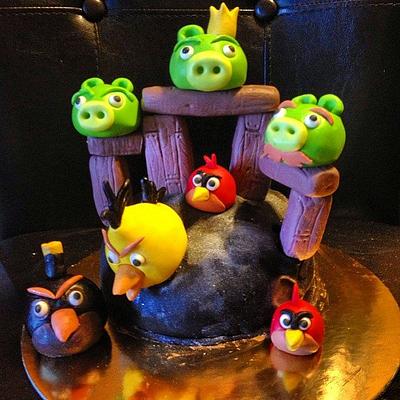 angry birds cake - Cake by Julia Ch