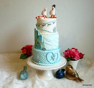 Engagement cake :) 'CPC Nemo Collaboration' - Cake by Sweet Dreams by Heba 
