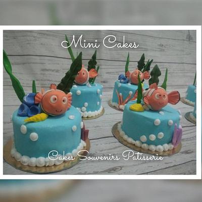 Nemo Mini Cakes - Cake by Claudia Smichowski