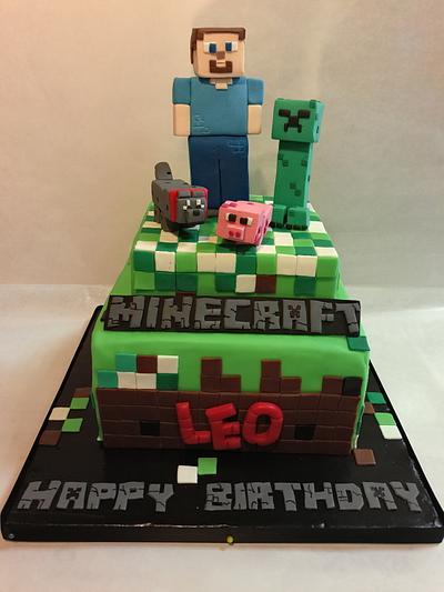 Minecraft cake - Cake by barbara Saliprandi