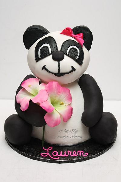 Panda Bear - Cake by Jennifer Strong