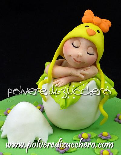 baby chick - Cake by Paola
