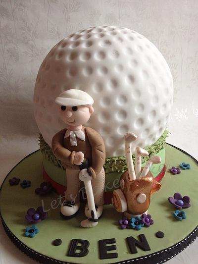 Golf Cake - Cake by Isabelle