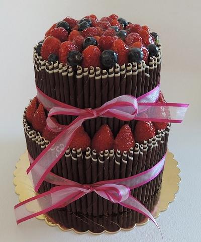 Chocolate cake - Cake by Zdenka Michnova