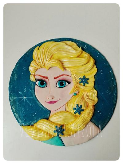 Elsa - Cake by VivianaCatzola