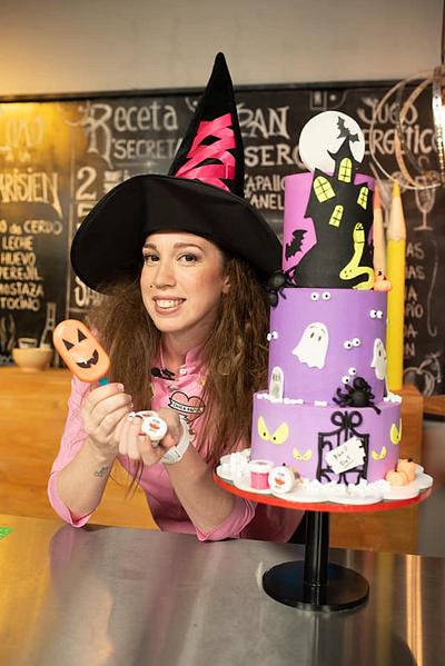 Hallowen Coloral - Cake by Chica PAstel