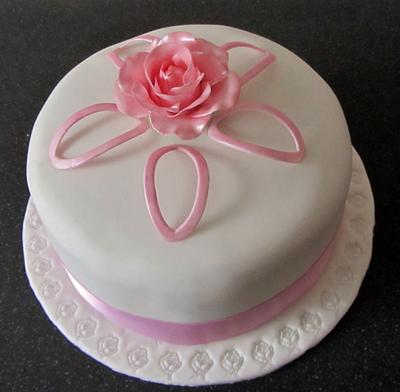 Rose cake - Cake by Lelly