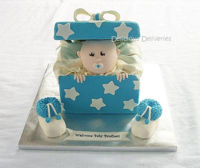 Peeking Baby Cake - Cake by DeliciousDeliveries