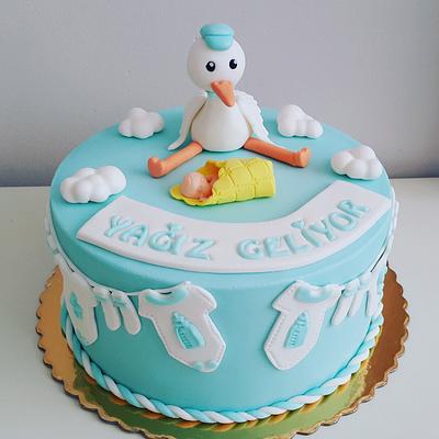 Baby Shower Cake - Cake by LezzetDenizi