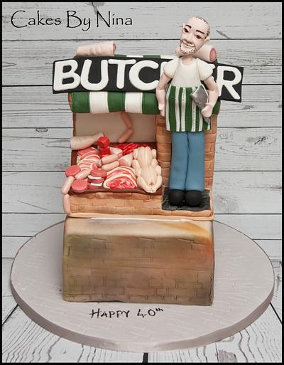 Butcher - Cake by Cakes by Nina Camberley