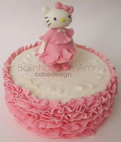 Hello Kitty - Cake by Bolinhos com Amor 
