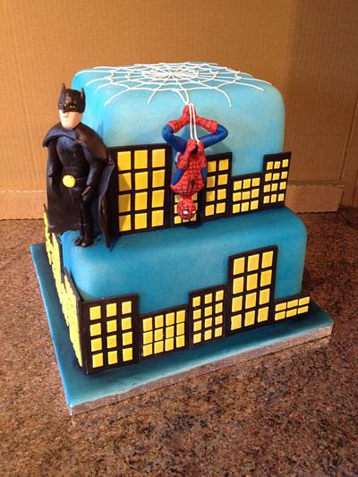 Superhero cake  - Cake by Cake Laine