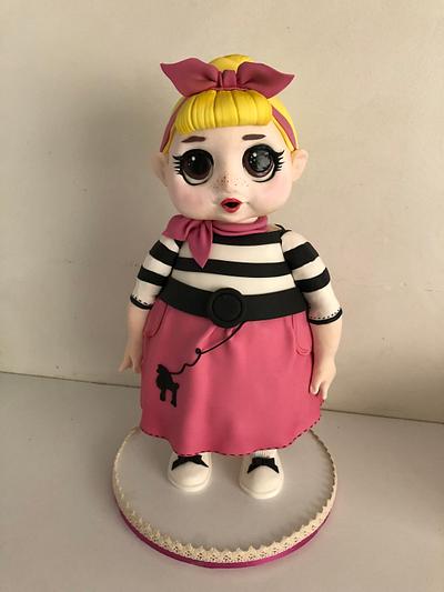 Lol girl - Cake by Sweetartsd