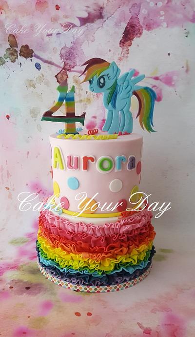 Rainbow cake - Cake by Cake Your Day (Susana van Welbergen)