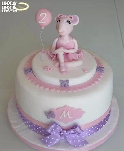 Angelina ballerina - Cake by leccalecca