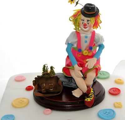 Clowning around cake - Cake by Calli Creations