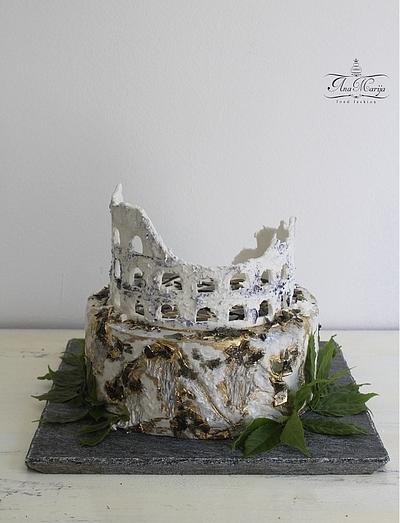 *Eternal inspiration -Coliseum* - Cake by Ana Marija cakes  