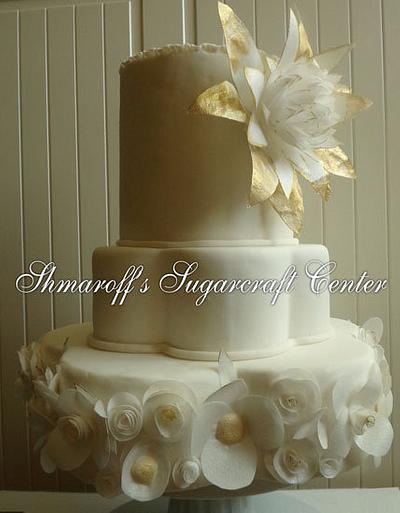 White Wedding  - Cake by Petya Shmarova