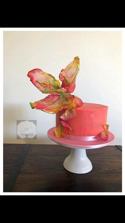 Fantasy flower - Cake by Sugar coated by Nehha