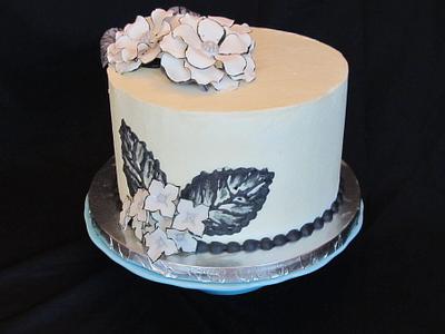 Black and White - Cake by Tonya