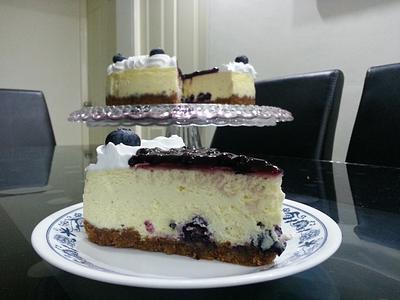 Blueberry Cheesecake - Cake by mybakehouse