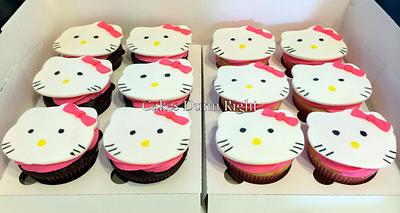 Kitty Cupcakes - Cake by Wendy