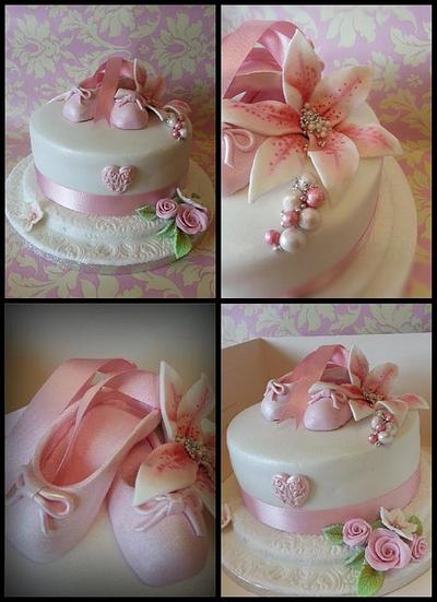Ballet Slippers  - Cake by Maria