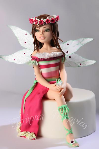 flower fairy - Cake by Georgia Ampelakiotou