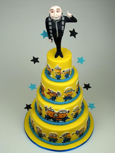 Despicable Me Cake - Cake by Beatrice Maria