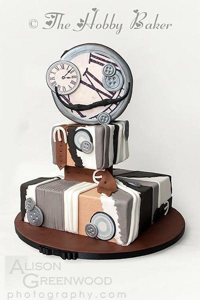 Masculino - Avant Garde cake collaboration  - Cake by The hobby baker 