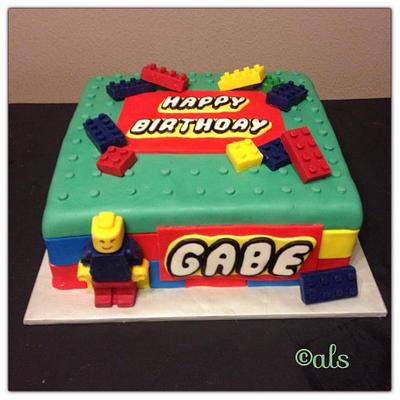 Lego - Cake by ALotofSugar