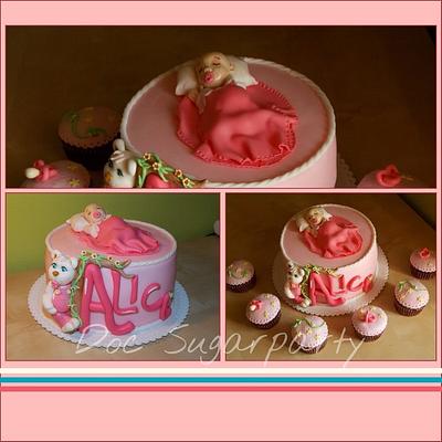 BABY ALICE cake - Cake by Doc Sugarparty
