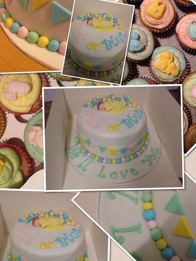 Baby shower - Cake by Lisa Ryan