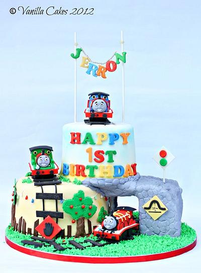 Thomas and Friends - Cake by Adrienne