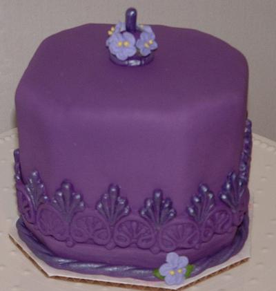 Love Purple - Cake by Susan Drennan