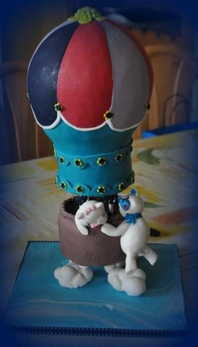 Up Up and Away - Cake by ButterBelle