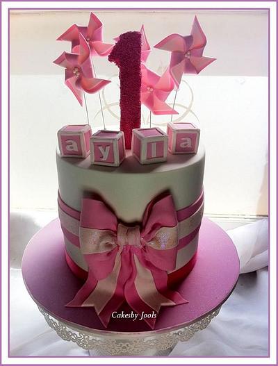 Ayla's 1st Birthday - Cake by Cakesby Jools