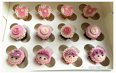 Baby shower cupcakes - Cake by Caketherapie