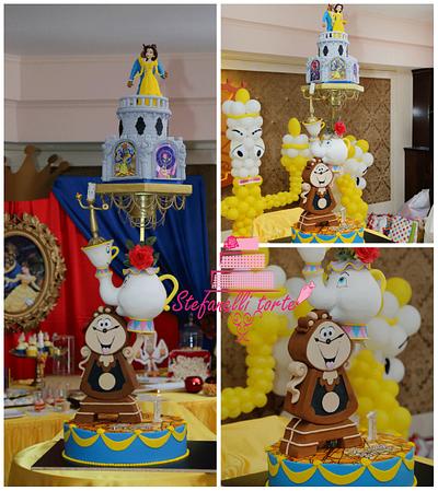 Beauty and the beast -  gravity defying cake - Cake by stefanelli torte