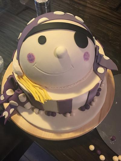 Pirate girl cake - Cake by Günay Körpe 