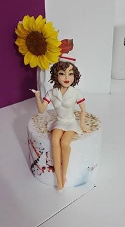 infermiera sexi - Cake by MELANIASCAKEATELIER