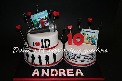 One Direction cake - Cake by Daria Albanese