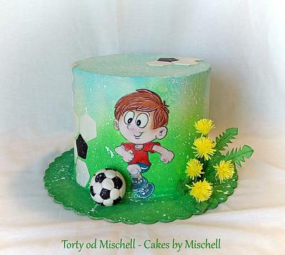 Football cake - Cake by Mischell