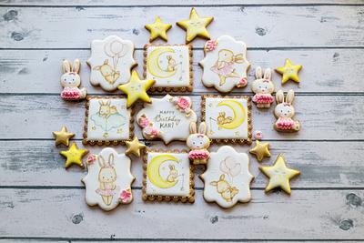 Cute bunnies - Cake by Vanilla & Me