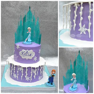 Elsa's Castle - Cake by Susan