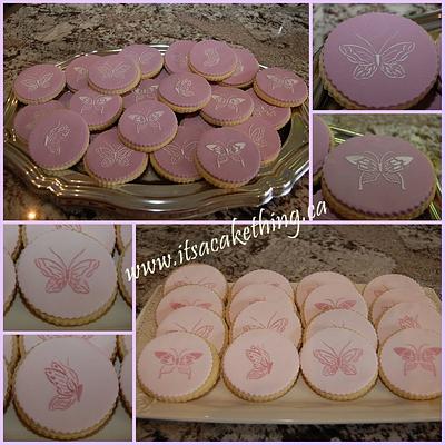 Butterfly Sugar Cookies - Cake by It's a Cake Thing 