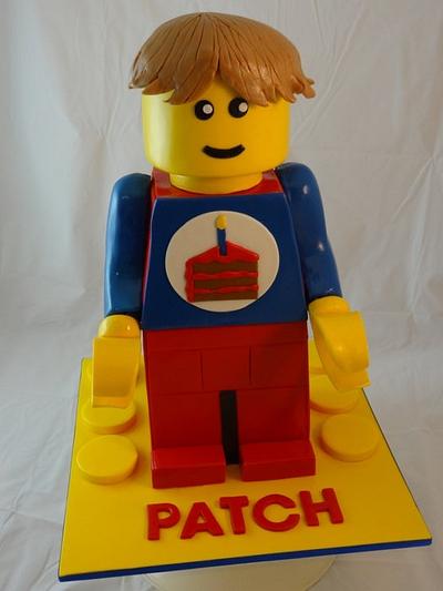 Lego Figure for Patch - Cake by Eleanor Heaphy