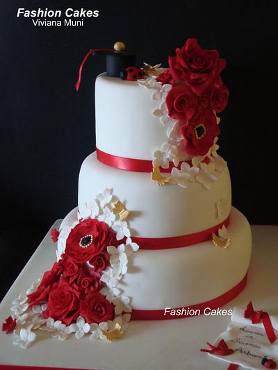 Graduation Cake - Cake by fashioncakesviviana