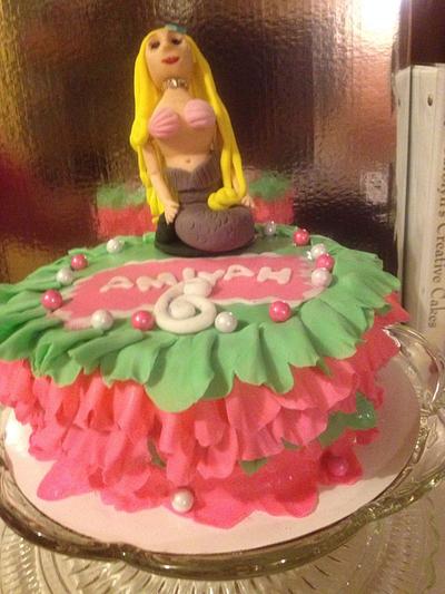 Mermaid cake - Cake by Carolyn's Creative Cakes