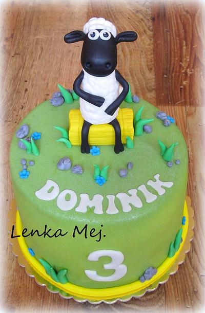 Sheep Shaun - Cake by Lenka